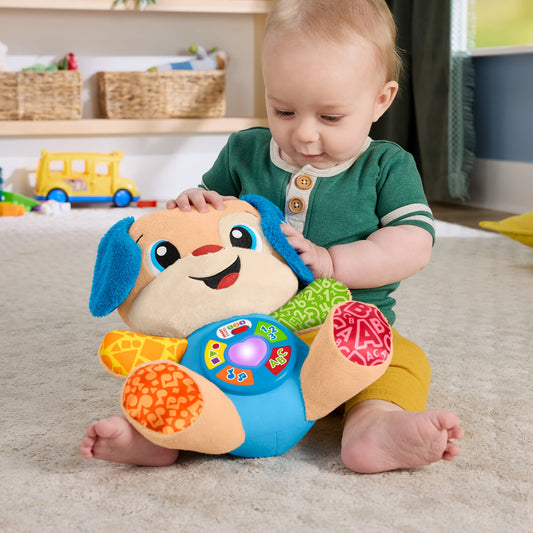 Fisher-Price Rires et Éveil Puppy Éveil Progressif, Multilingue